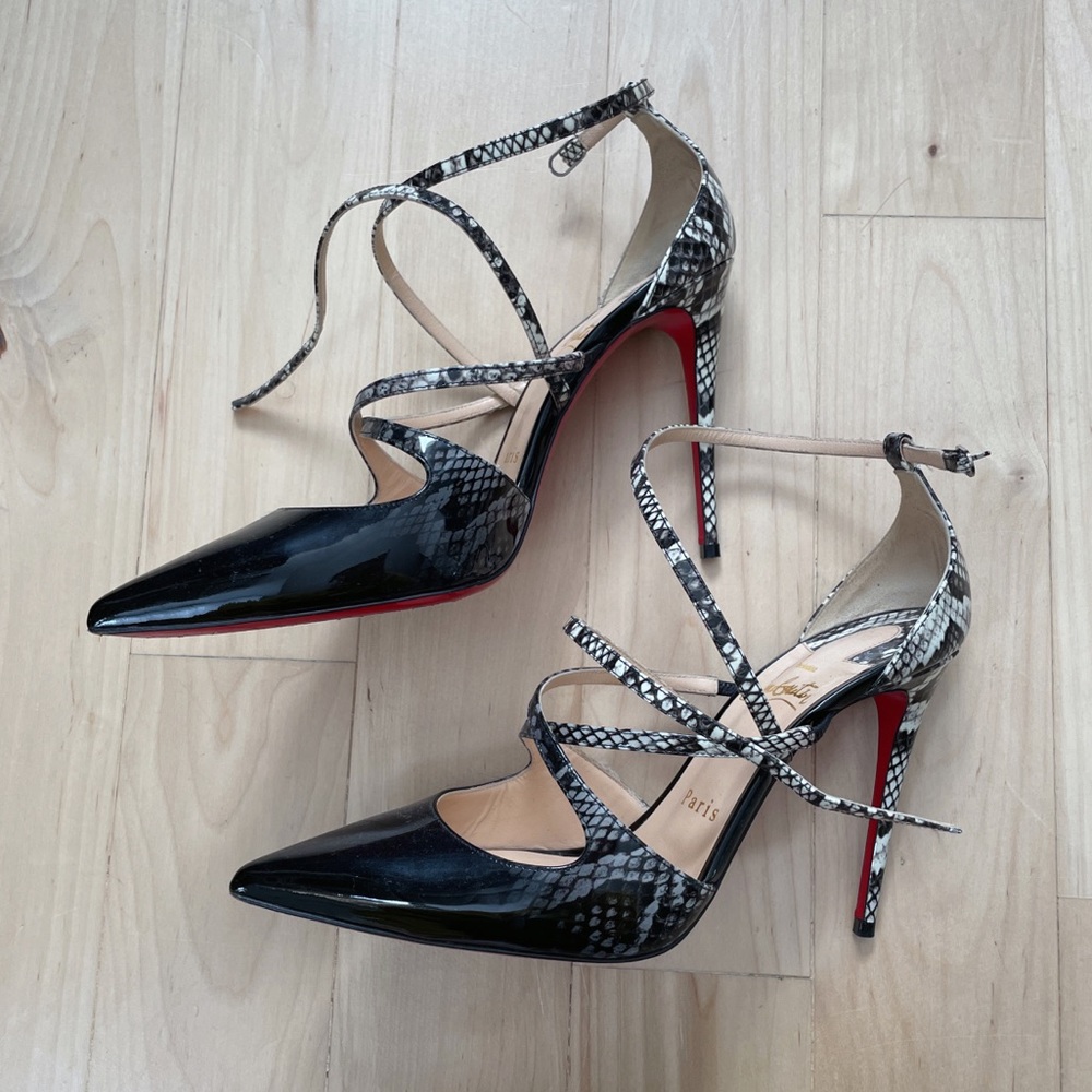 Louboutin Strappy Heels size 7